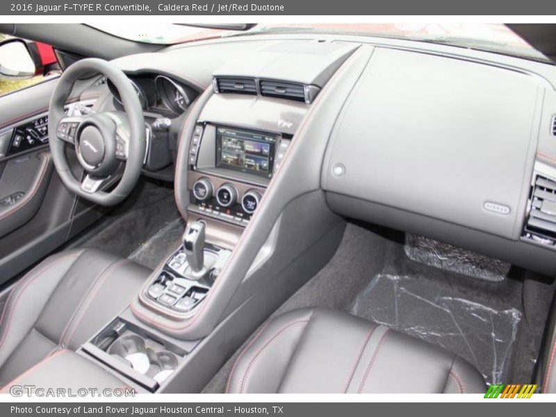 Caldera Red / Jet/Red Duotone 2016 Jaguar F-TYPE R Convertible