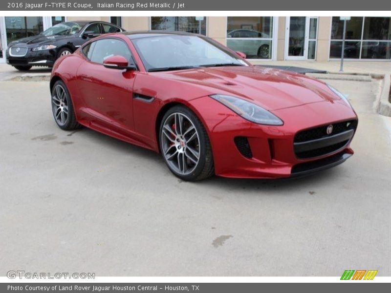 Italian Racing Red Metallic / Jet 2016 Jaguar F-TYPE R Coupe