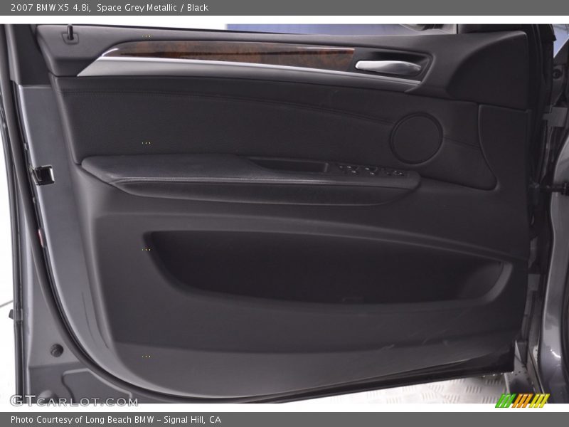 Space Grey Metallic / Black 2007 BMW X5 4.8i