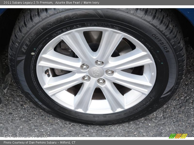 Azurite Blue Pearl / Warm Ivory 2011 Subaru Legacy 2.5i Premium