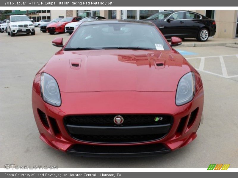 Italian Racing Red Metallic / Jet 2016 Jaguar F-TYPE R Coupe