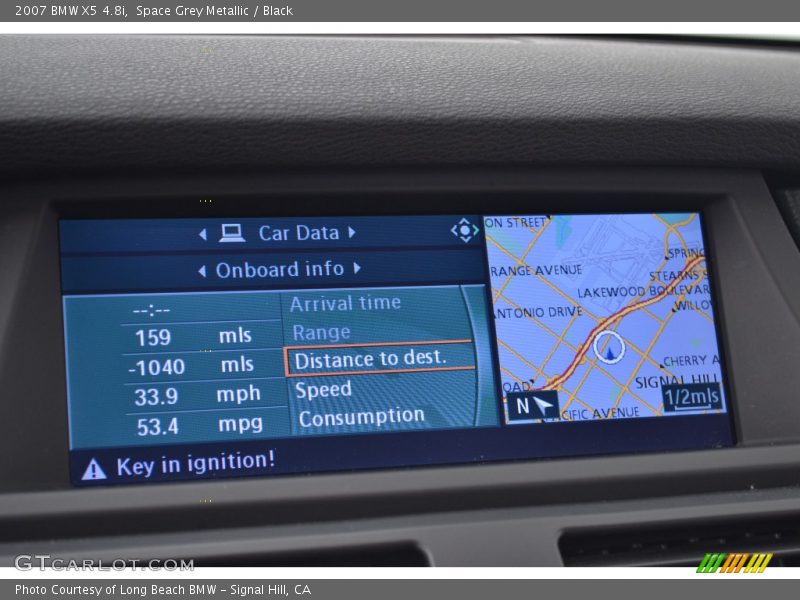 Space Grey Metallic / Black 2007 BMW X5 4.8i