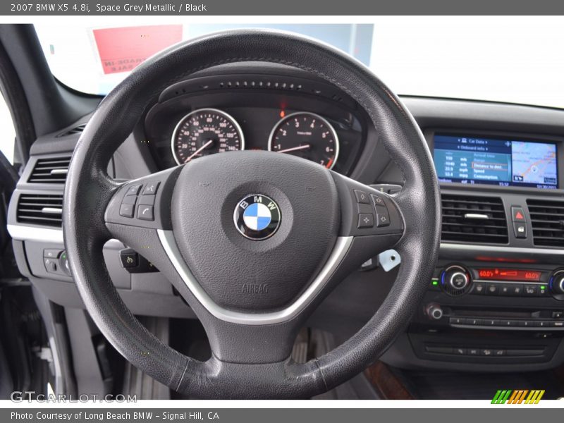 Space Grey Metallic / Black 2007 BMW X5 4.8i