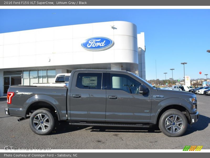  2016 F150 XLT SuperCrew Lithium Gray