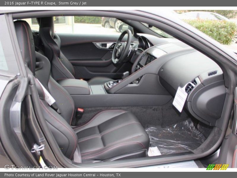 Storm Grey / Jet 2016 Jaguar F-TYPE R Coupe