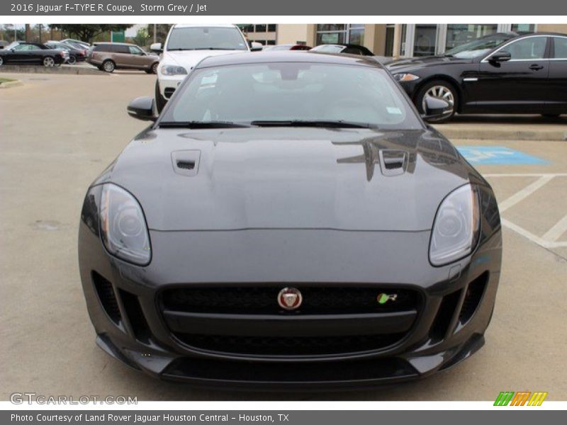 Storm Grey / Jet 2016 Jaguar F-TYPE R Coupe