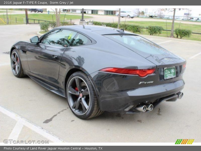 Storm Grey / Jet 2016 Jaguar F-TYPE R Coupe