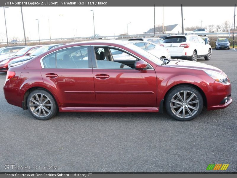 Venetian Red Pearl / Black 2014 Subaru Legacy 2.5i Sport