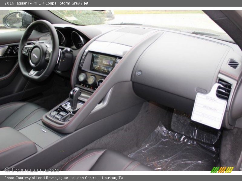 Dashboard of 2016 F-TYPE R Coupe