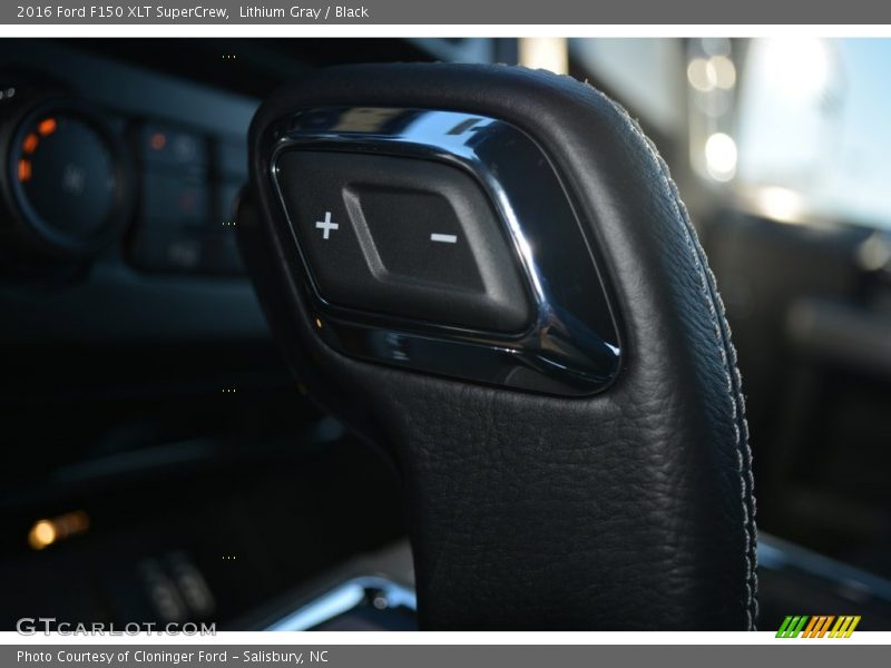 Lithium Gray / Black 2016 Ford F150 XLT SuperCrew