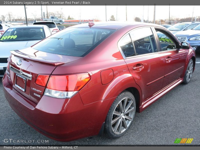 Venetian Red Pearl / Black 2014 Subaru Legacy 2.5i Sport