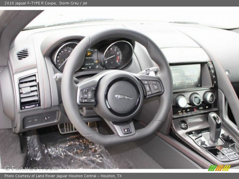 Storm Grey / Jet 2016 Jaguar F-TYPE R Coupe
