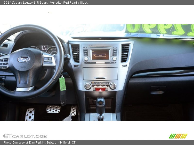 Venetian Red Pearl / Black 2014 Subaru Legacy 2.5i Sport