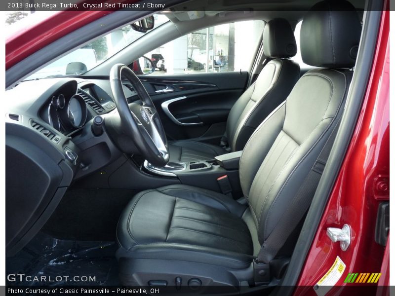 Crystal Red Tintcoat / Ebony 2013 Buick Regal Turbo