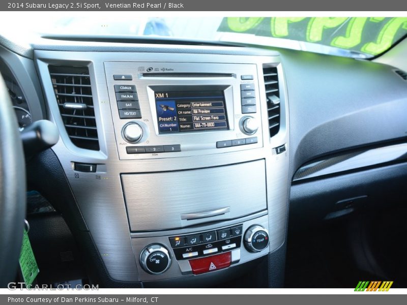 Venetian Red Pearl / Black 2014 Subaru Legacy 2.5i Sport