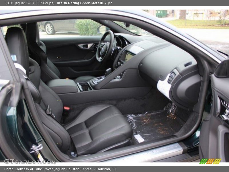 British Racing Green Metallic / Jet 2016 Jaguar F-TYPE R Coupe