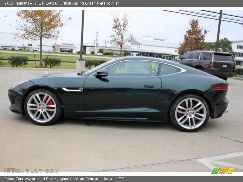 British Racing Green Metallic / Jet 2016 Jaguar F-TYPE R Coupe