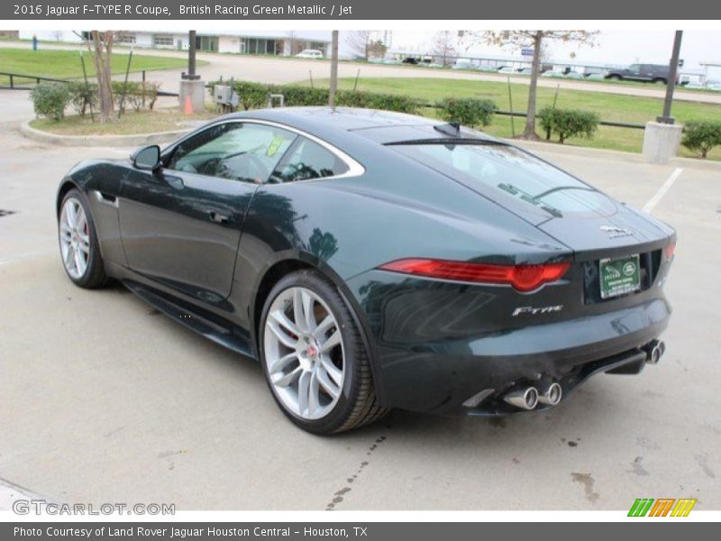British Racing Green Metallic / Jet 2016 Jaguar F-TYPE R Coupe