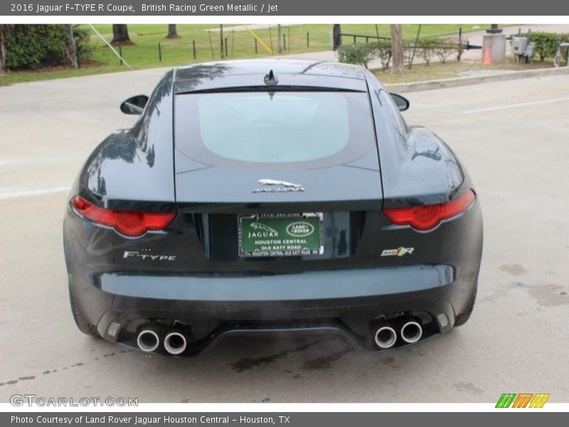 British Racing Green Metallic / Jet 2016 Jaguar F-TYPE R Coupe
