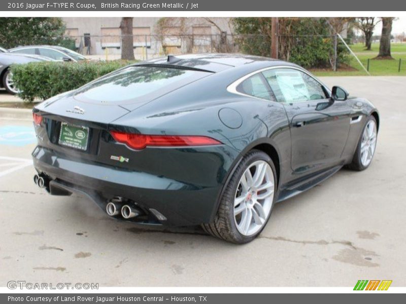 British Racing Green Metallic / Jet 2016 Jaguar F-TYPE R Coupe