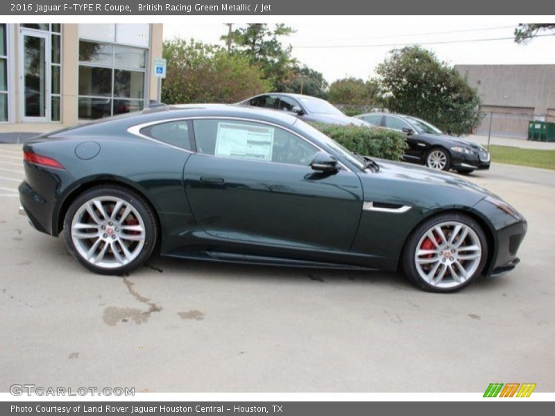 British Racing Green Metallic / Jet 2016 Jaguar F-TYPE R Coupe