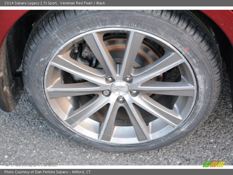 Venetian Red Pearl / Black 2014 Subaru Legacy 2.5i Sport