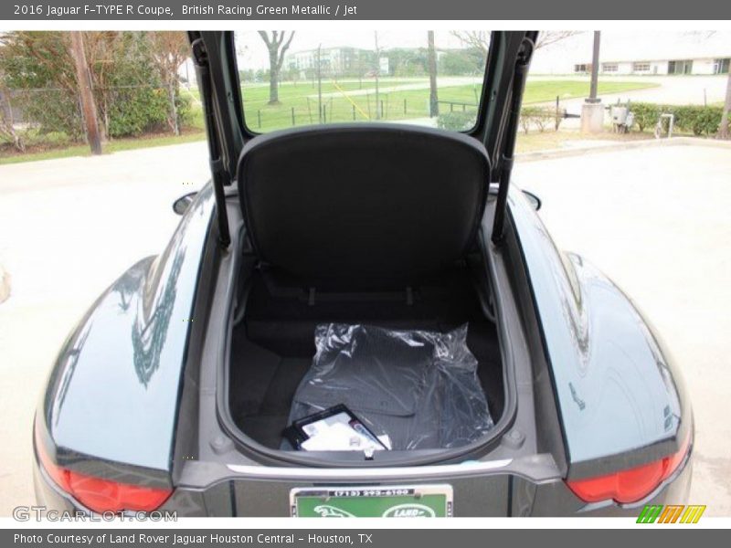 British Racing Green Metallic / Jet 2016 Jaguar F-TYPE R Coupe