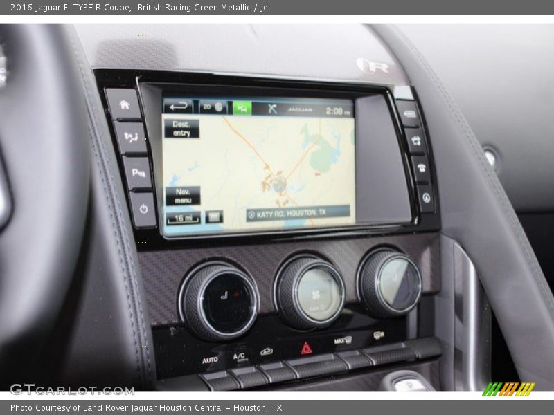 British Racing Green Metallic / Jet 2016 Jaguar F-TYPE R Coupe