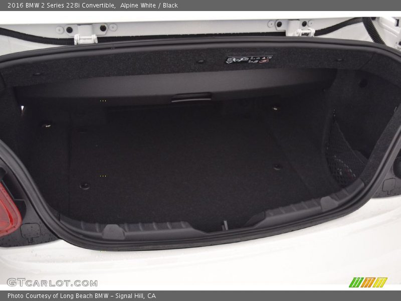 Alpine White / Black 2016 BMW 2 Series 228i Convertible