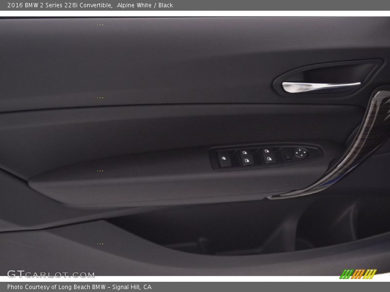 Alpine White / Black 2016 BMW 2 Series 228i Convertible