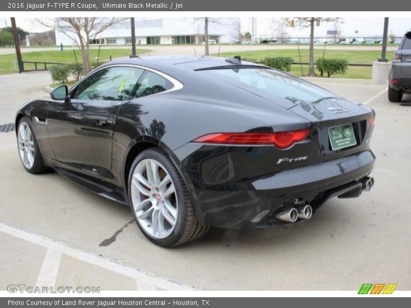 Ultimate Black Metallic / Jet 2016 Jaguar F-TYPE R Coupe