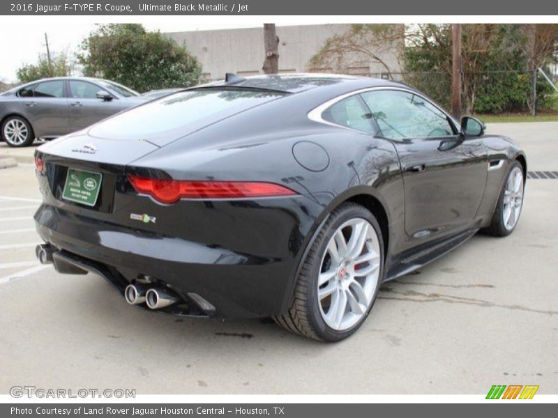Ultimate Black Metallic / Jet 2016 Jaguar F-TYPE R Coupe