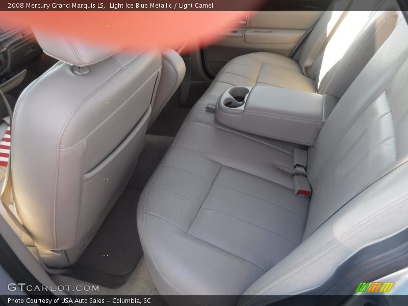 Light Ice Blue Metallic / Light Camel 2008 Mercury Grand Marquis LS