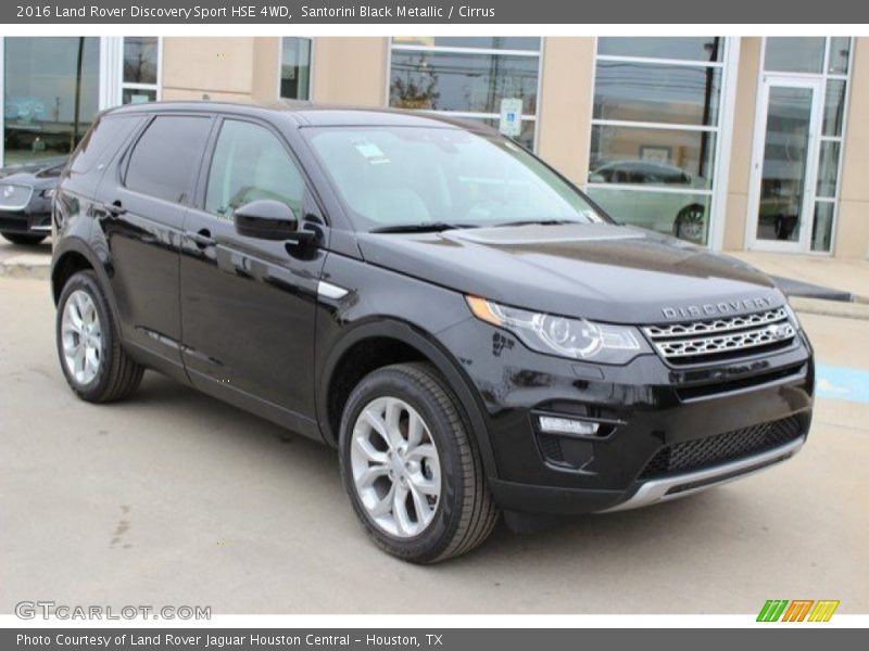 Santorini Black Metallic / Cirrus 2016 Land Rover Discovery Sport HSE 4WD