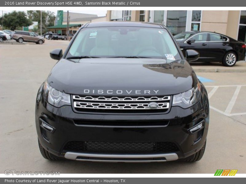 Santorini Black Metallic / Cirrus 2016 Land Rover Discovery Sport HSE 4WD