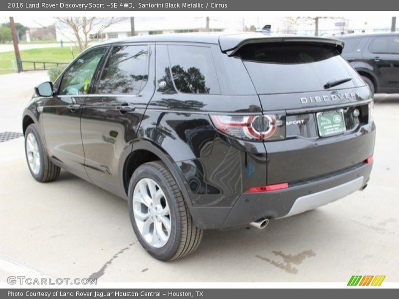 Santorini Black Metallic / Cirrus 2016 Land Rover Discovery Sport HSE 4WD