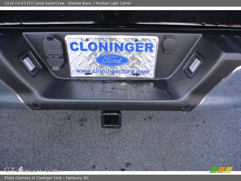 Shadow Black / Medium Light Camel 2016 Ford F150 Lariat SuperCrew