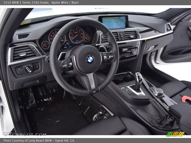 Alpine White / Black 2016 BMW 3 Series 328d Sedan