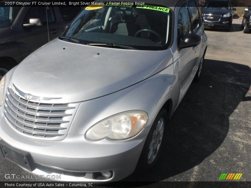 Bright Silver Metallic / Pastel Pebble Beige 2007 Chrysler PT Cruiser Limited