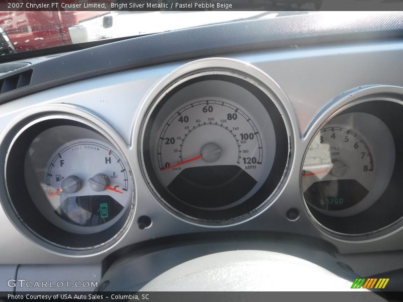 Bright Silver Metallic / Pastel Pebble Beige 2007 Chrysler PT Cruiser Limited