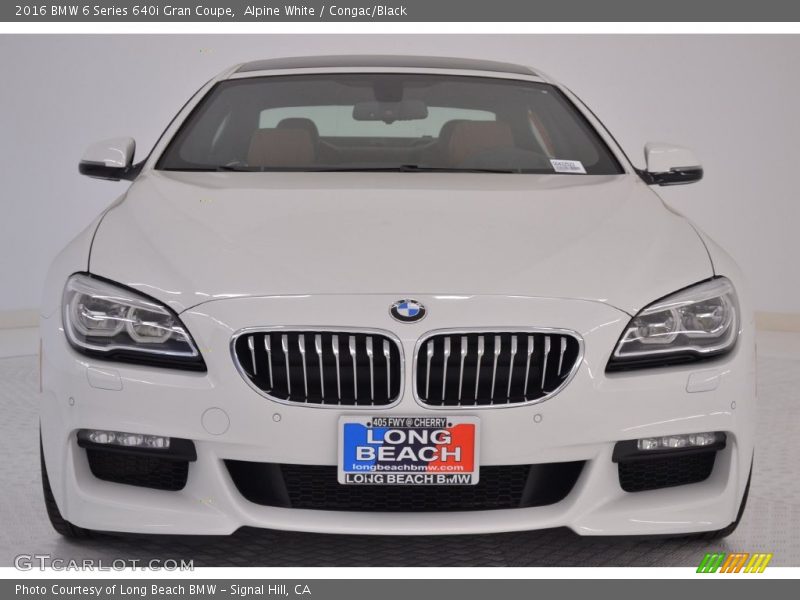 Alpine White / Congac/Black 2016 BMW 6 Series 640i Gran Coupe
