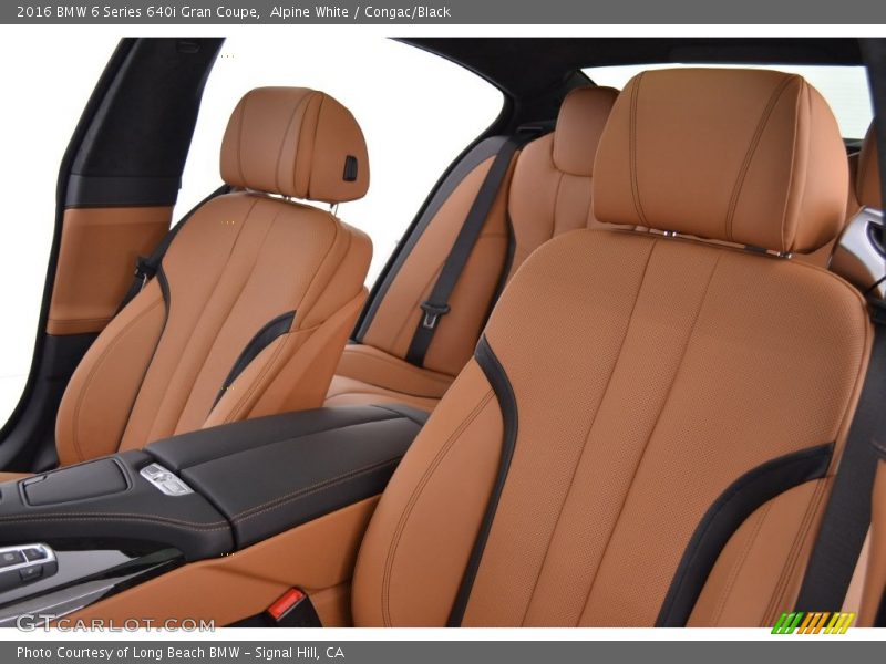 Front Seat of 2016 6 Series 640i Gran Coupe