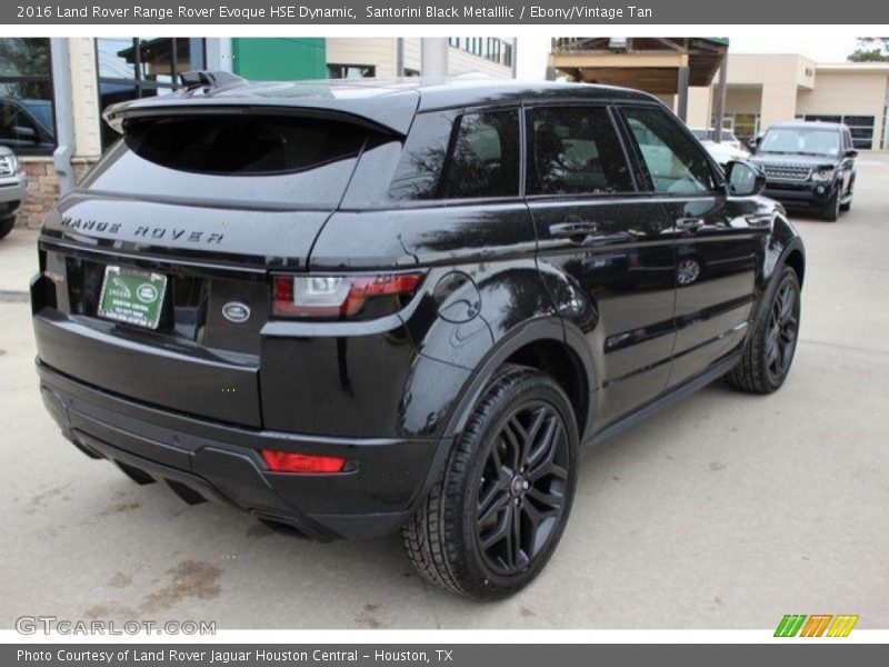 Santorini Black Metalllic / Ebony/Vintage Tan 2016 Land Rover Range Rover Evoque HSE Dynamic