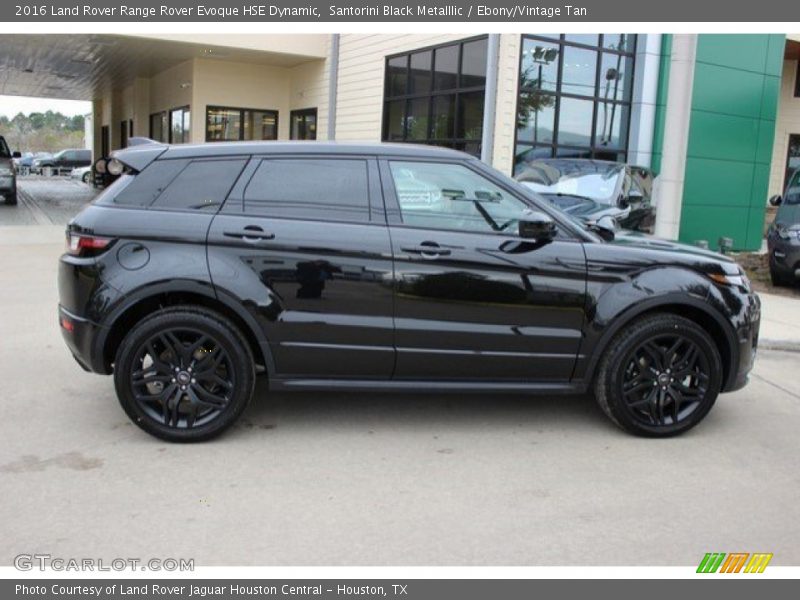 Santorini Black Metalllic / Ebony/Vintage Tan 2016 Land Rover Range Rover Evoque HSE Dynamic