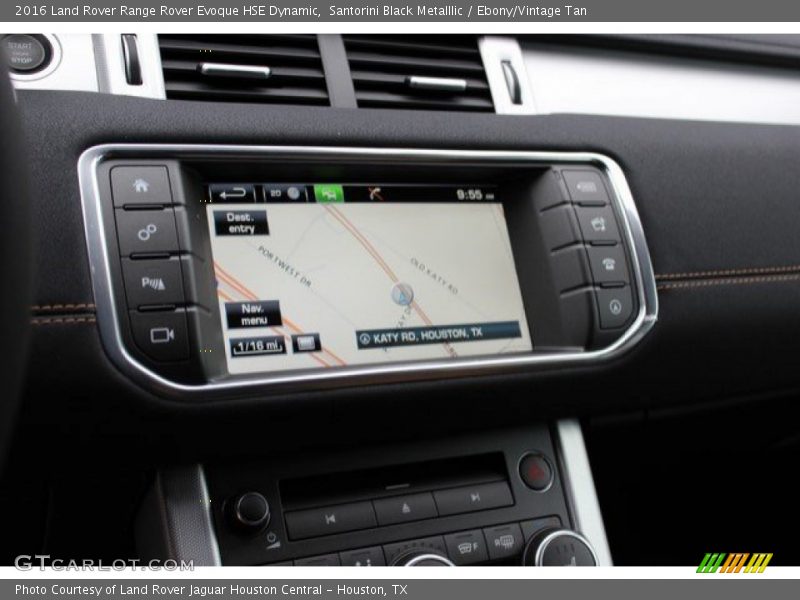 Santorini Black Metalllic / Ebony/Vintage Tan 2016 Land Rover Range Rover Evoque HSE Dynamic