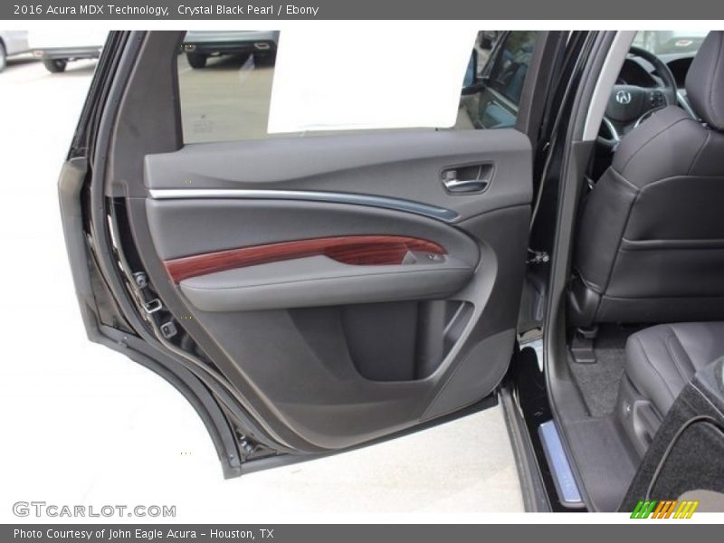 Crystal Black Pearl / Ebony 2016 Acura MDX Technology