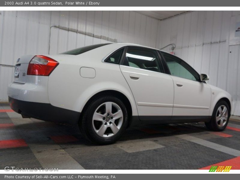 Polar White / Ebony 2003 Audi A4 3.0 quattro Sedan