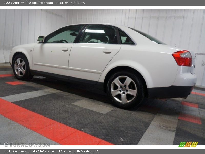 Polar White / Ebony 2003 Audi A4 3.0 quattro Sedan