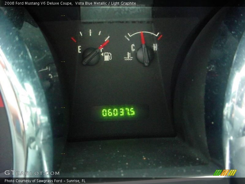Vista Blue Metallic / Light Graphite 2008 Ford Mustang V6 Deluxe Coupe