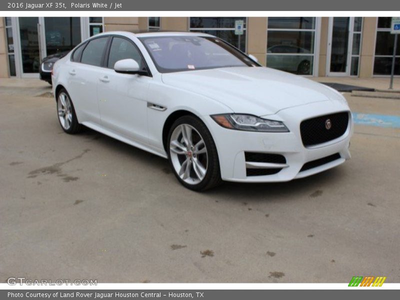 Polaris White / Jet 2016 Jaguar XF 35t